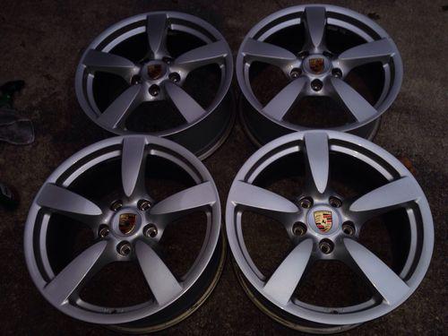 Oem 18 inch porsche cayman s wheels 