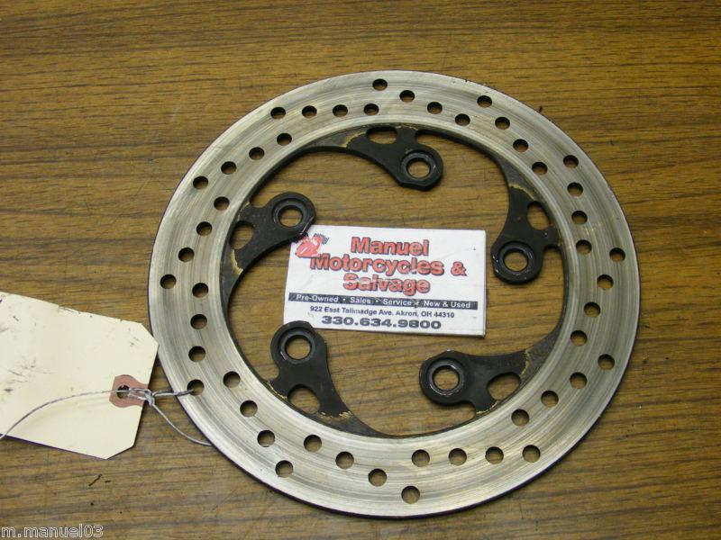 04 2004 suzuki gsxr750 gsxr 750 rear brake rotor