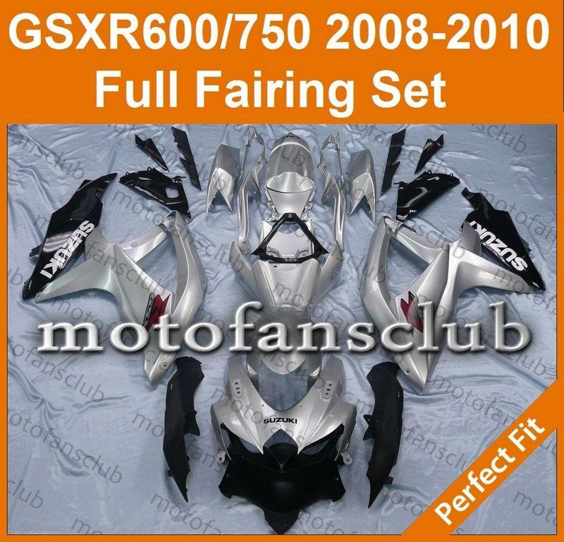 Fit suzuki gsxr 750 gsxr 600 08 09 10 gsx-r 2008 2009 2010 fairing #10 b