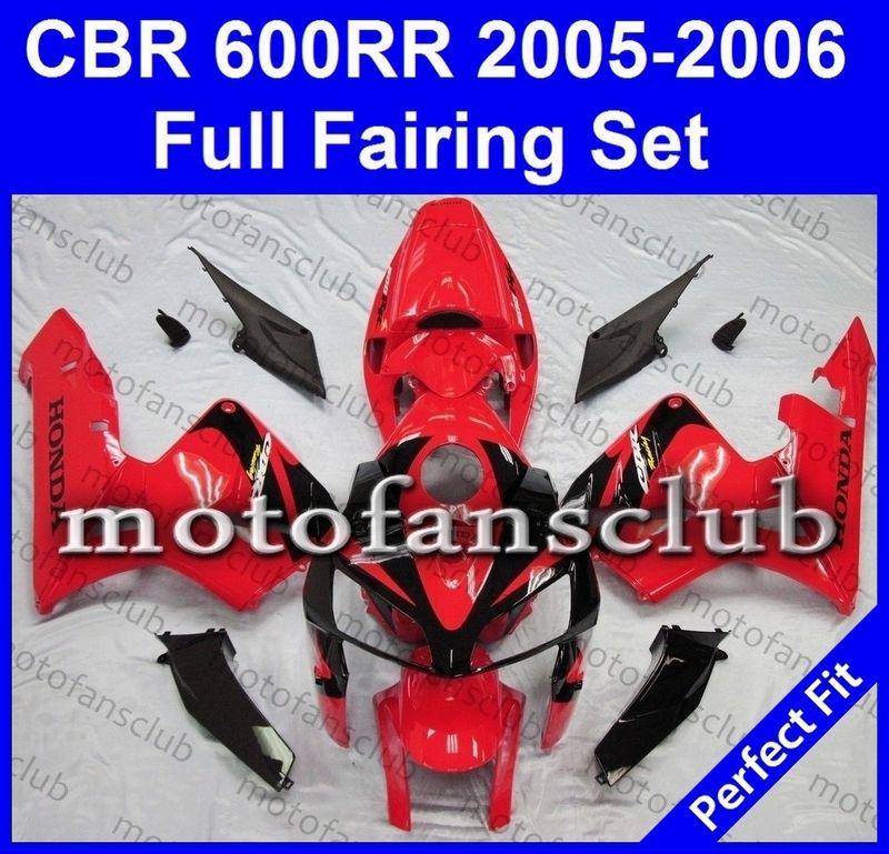 Fit honda cbr600rr 05 06 cbr 600 rr 2005 2006 fairing kit bodywork #06 b