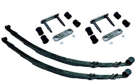 1953-1962 corvette rear 4 leaf spring with mounting hardware