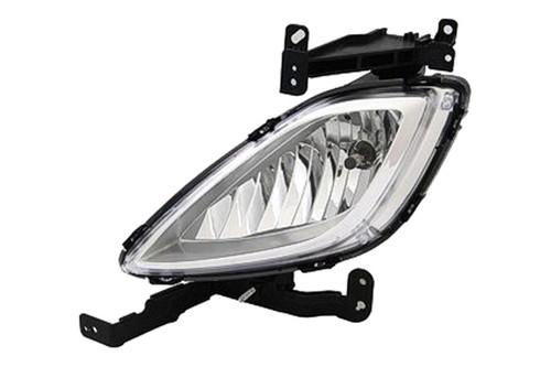 Replace hy2592138 - 11-12 fits hyundai elantra front lh fog light assembly