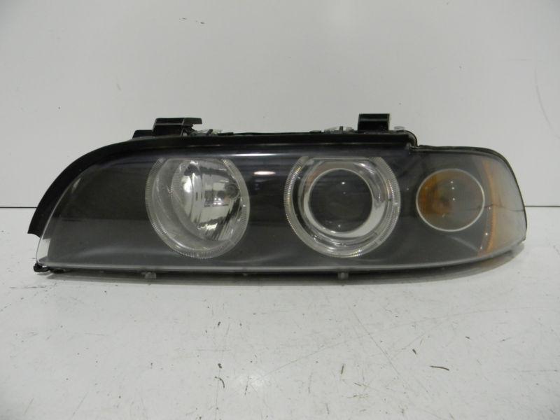 01 02 03 bmw e39 530 525 528 left lh drivers side halogen headlight oem 