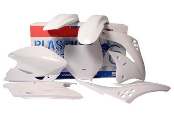 Polisport plastic kit white honda crf150r 2007-2009 2012