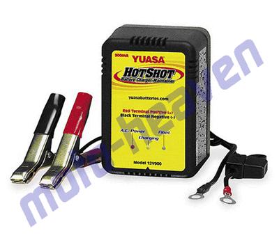 Yuasa 12v 900mamp battery charger & maintainer 12 volt