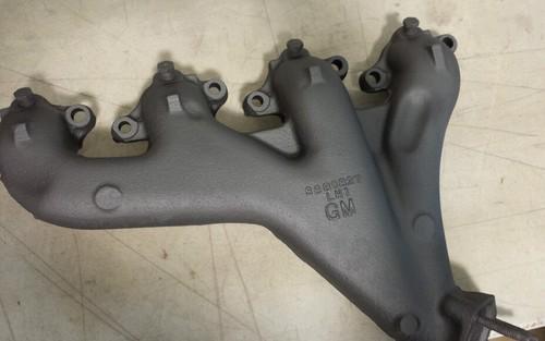 66-69 corvette lh big block exhaust manifold - used