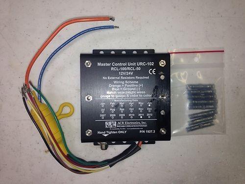 New acr master control unit urc-102 rcl-100/rcl-50 12v/24v searchlight