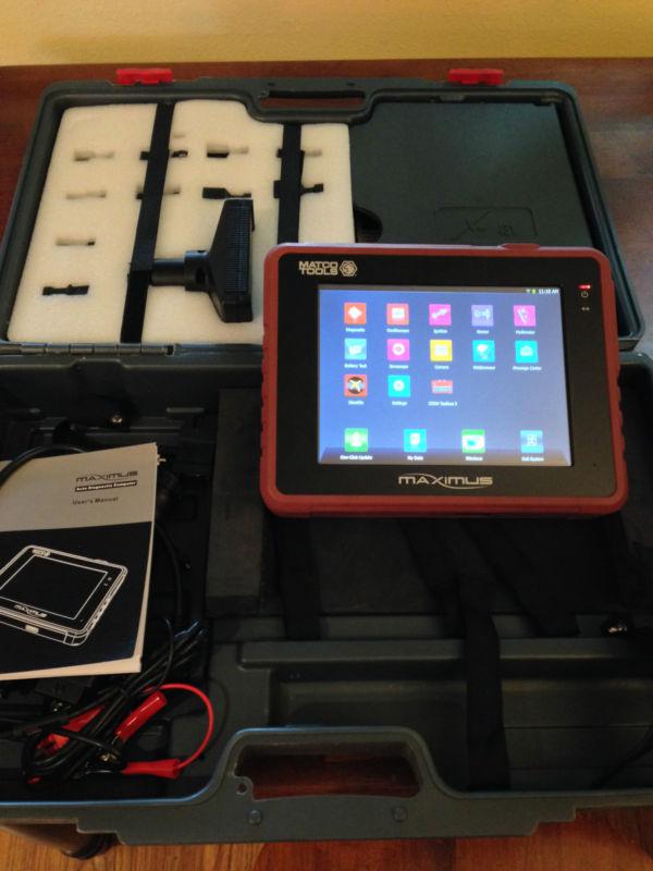 Matco maximus diagnostic tablet