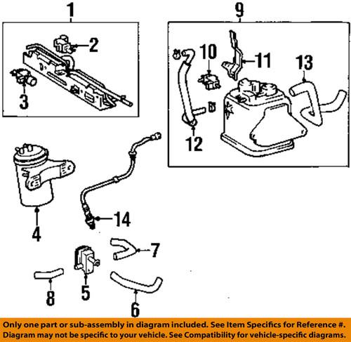 Toyota oem 7774045012 vapor canister