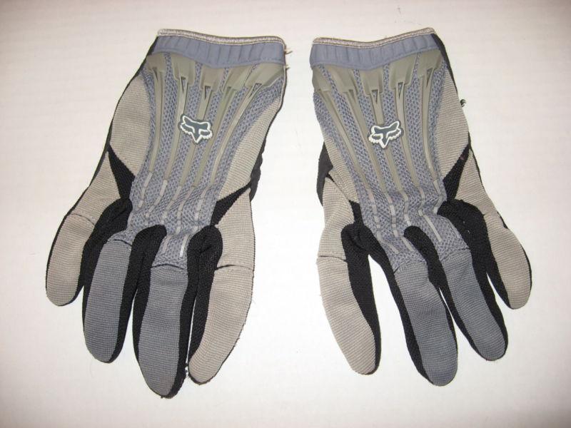 Fox flexair mx motocross dirt bike quad riding gloves mens xxl 2xl xx-large (12)