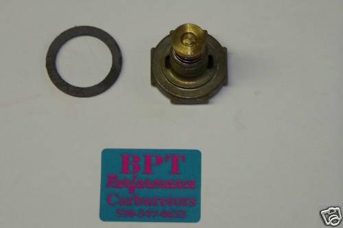 Holley #65 alcohol & e85 power valve, aed bg demon grant qft carbs