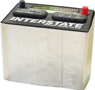 Thermo-tec 13200 battery wrap silver 8" x 40" self-adhesive ea