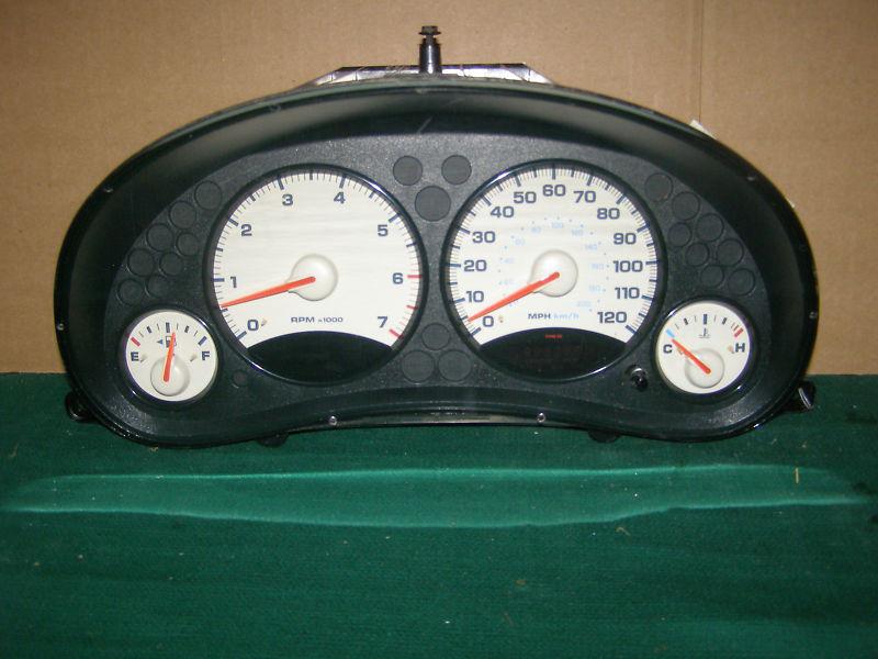 2004 jeep liberty speedometer cluster   