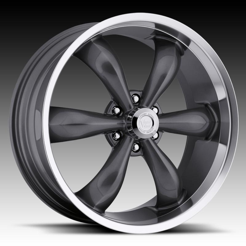 22" inch 6x5.5 gunmetal machined lip wheels rims 6 lug 22x9.5" chevy 1500 yukon