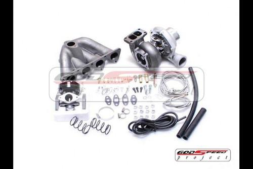 Civic crx eg ek ef d15 d16 dseries sohc gt35 top mount manifold turbo kit