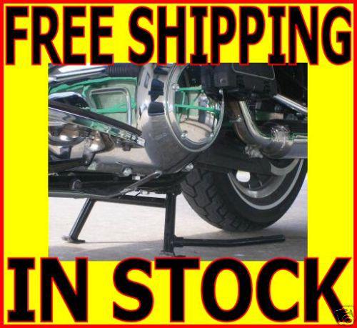 Non-adjustable center stand 1980-2008 harley touring flht flhx flhr flhtcu