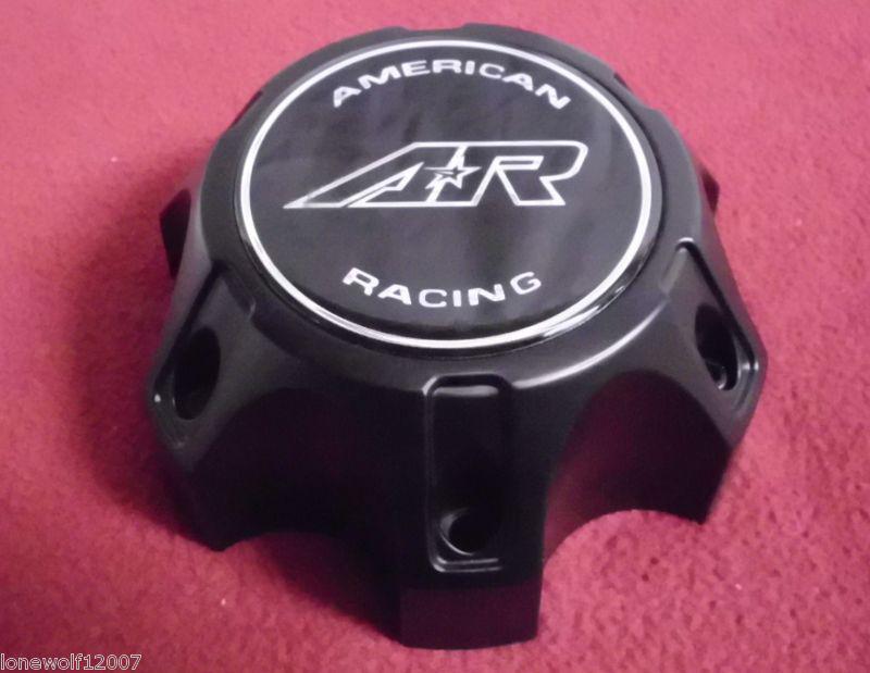 American racing wheels flat black custom wheel center cap caps # 6192-1456-cap