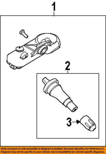 Ford oem 9l3z-1a189-a tire pressure sensor/part