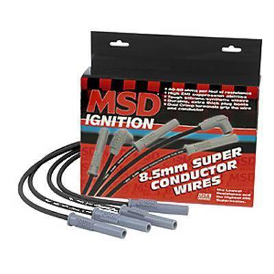 Msd 34043 ignition wire spool 8.50mm 100 ft. length black ea