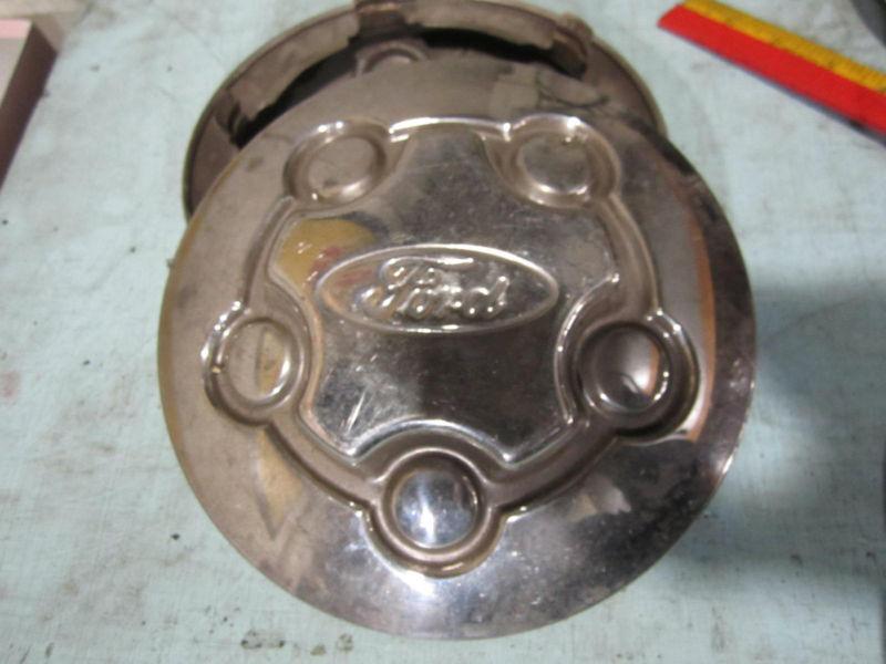 Ford truck original equipment wheel center cap oe# gb all metal