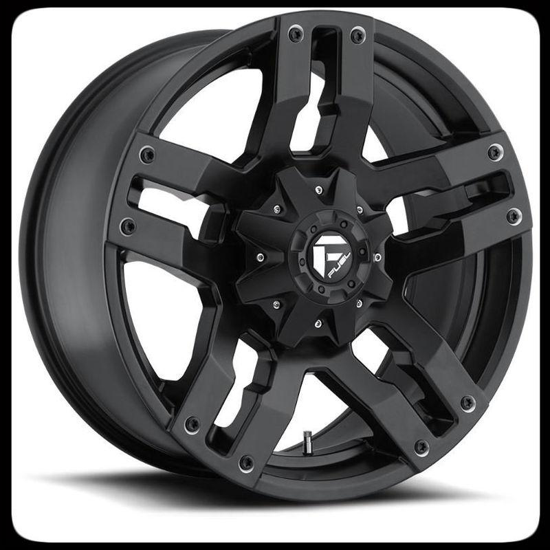 20" x 9" mht fuel off-road d515 pump black 6x5.5 6x139.7 6x135 wheels rims 20x9