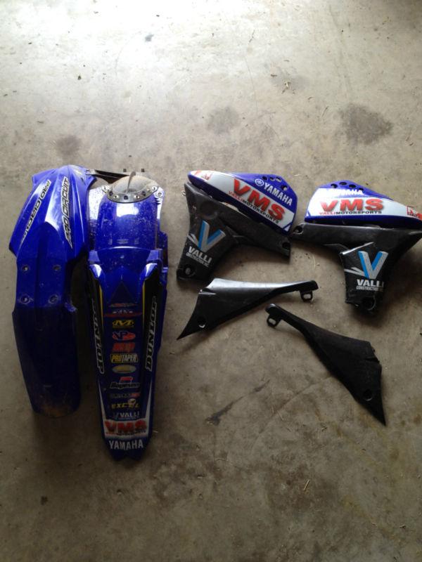 Yamaha yz450f plastic set