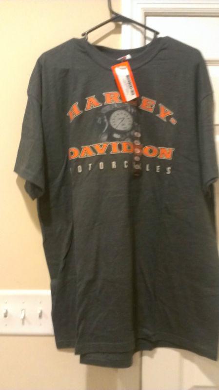 Harley davidson tank curve t-shirt 