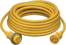 Hubbell 30a 125 volt, 50' power cord hbl61cm08