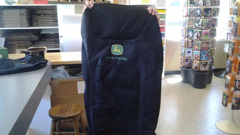 Set of 2 jonh deere seat covers, fits most bucket seats