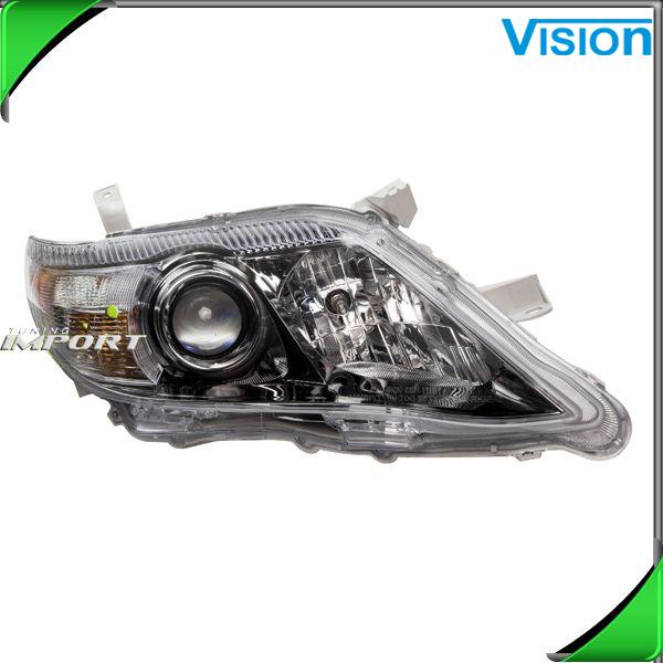 Passenger side headlamp projector lo-beam to2503193 us-built 2010 camry se right