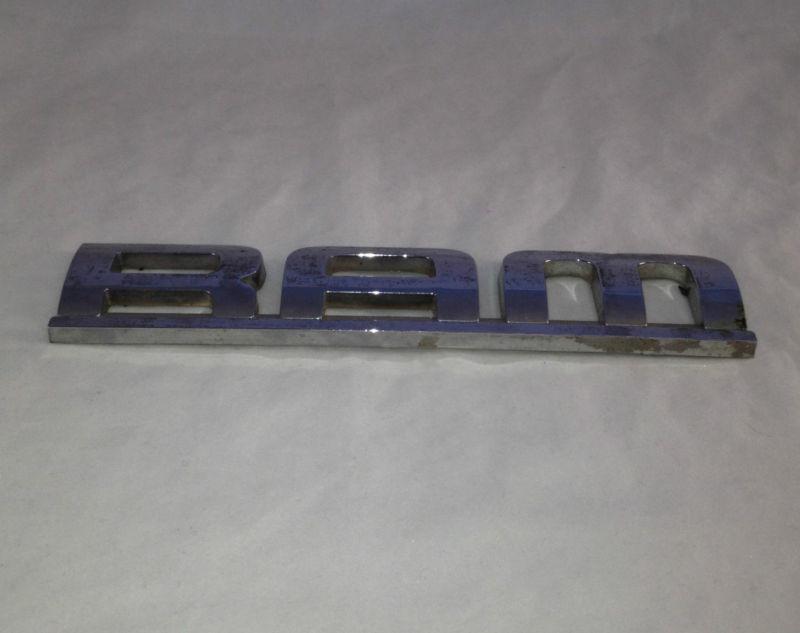 Dodge ram 2500 heavy duty ram badge 