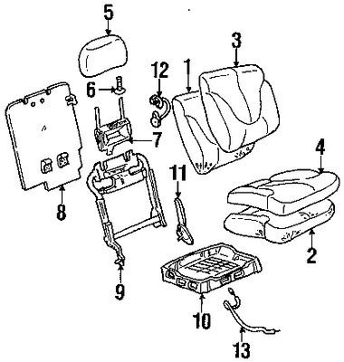 Cadillac 88941330 genuine oem factory original cable