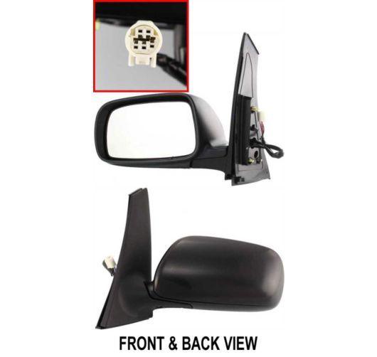 New electric power heated driver side view mirror for prius 2004-2009 left door