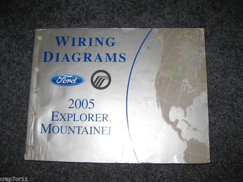 2005 ford explorer mercury mountaineer wiring diagrams repair service manual 