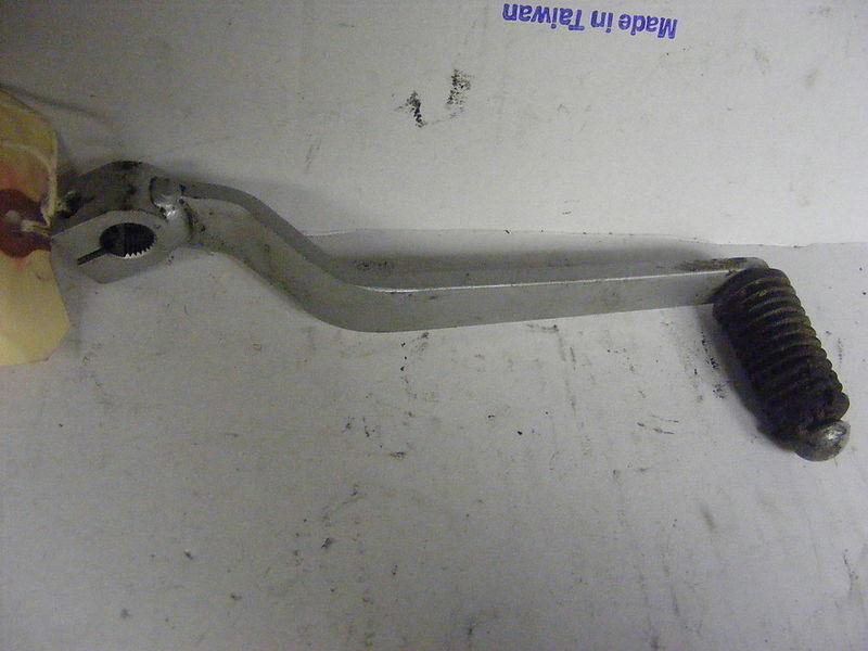 09 kawasaki ex650c foot shifter lever  890 miles