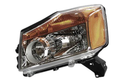 Tyc 20-6946-00-1 - 2008 nissan titan left replacement headlight assembly