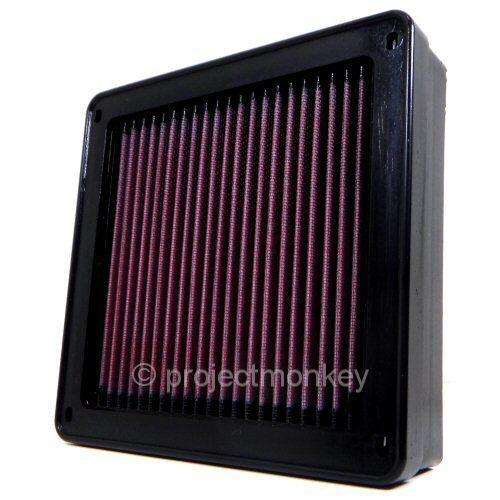 K&n 33-2105 high flow drop-in air filter mitsubishi mirage lancer outlander