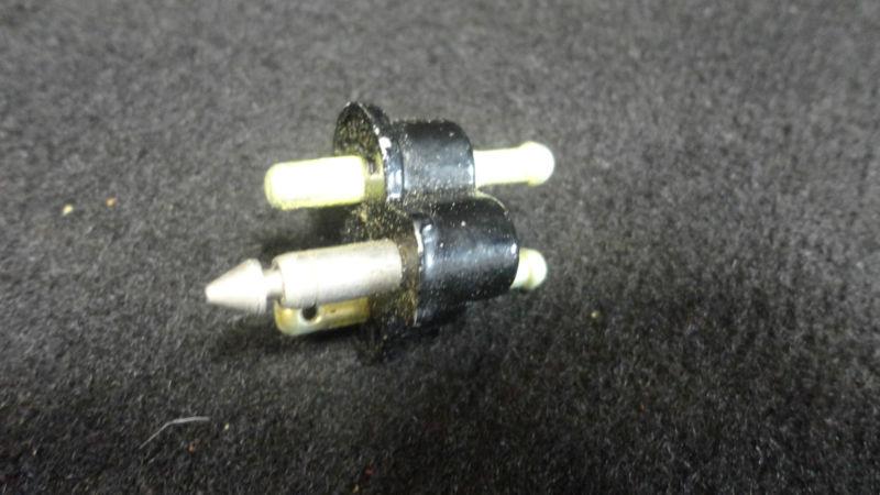 Dual line fuel conector assembly #375788 #0375788 johnson/evinrude/omc outboard