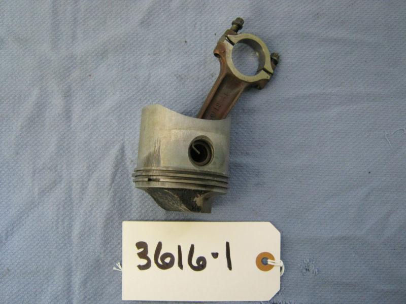 Mercury, mariner connecting rod and piston, 7621a 3, 5172a 6, lot 3616-1
