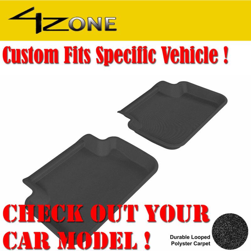 Audi a4/s4/rs4 molded car carpet auto floor mat 2nd row seats all weather