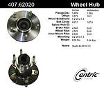 Centric parts 407.62020e rear hub assembly