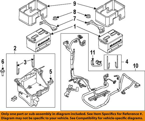 Ford oem cc3z10732a battery-battery tray