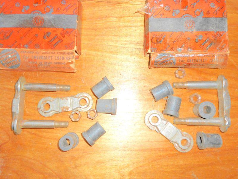 1940 1941 1947 1948 1950 1952 1954 chevrolet rear spring shackles