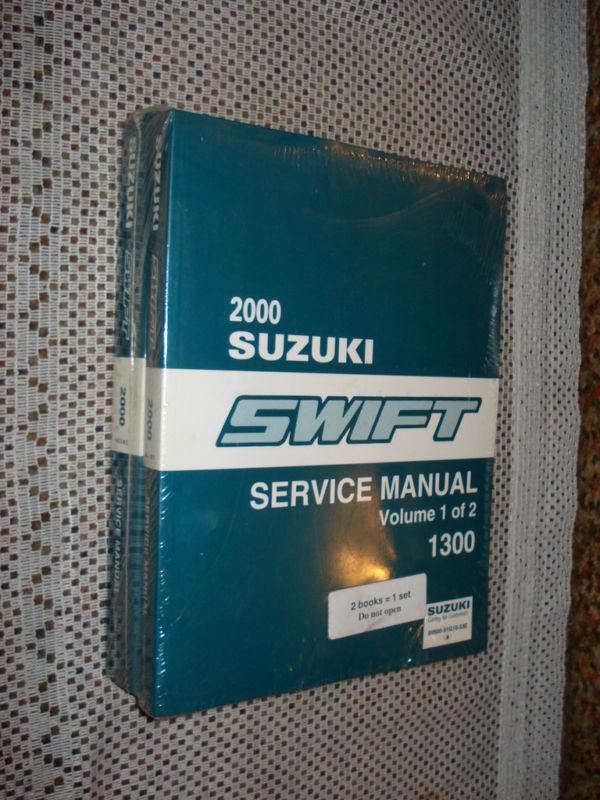 2000 suzuki swift service manual set shop books 1300 nr