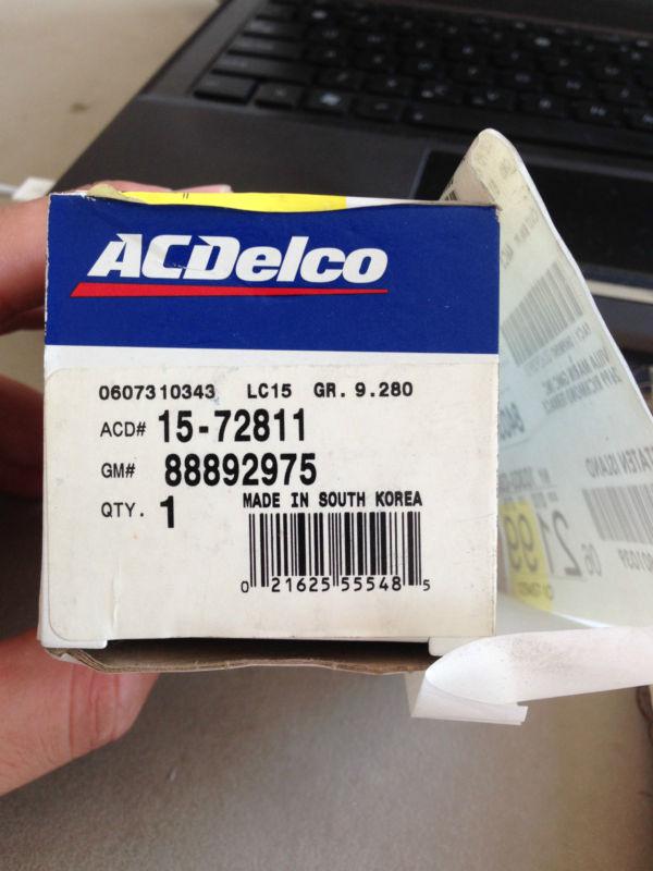 Brand oem in box acdelco 15-72811 temperature control relay 88892975