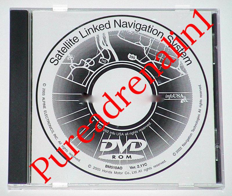 2002 acura mdx touring 4wd honda satellite navigation disc cd black dvd 2.11c us