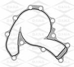 Victor k31464 water pump mounting gasket