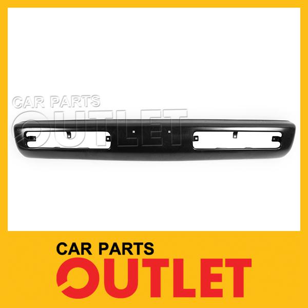 1996 1997 nissan hardbody pickup front bumper face bar ni1002130 black 1pc style