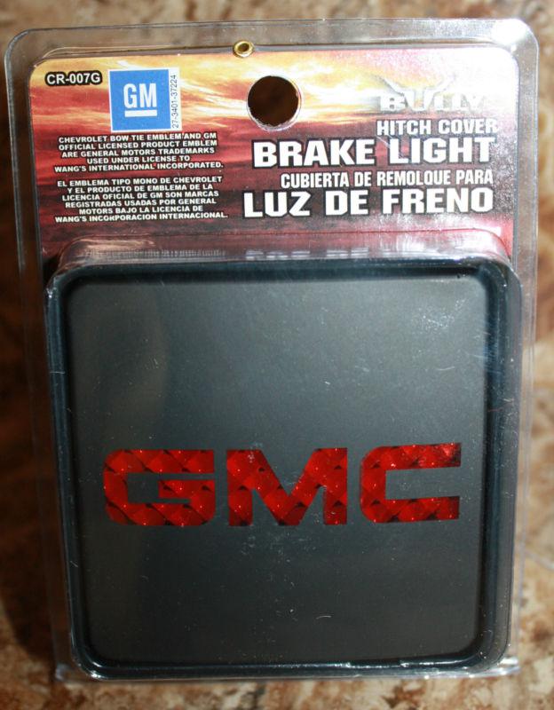 Bully 2" universal brake light hitch cover - gmc - gm officially licensed