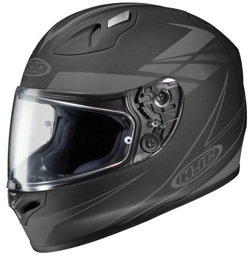 New hjc fg-17 force full-face adult helmet, mc-5f/black/grey, 3xl/xxxl